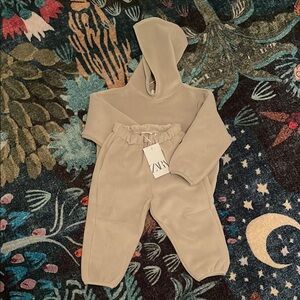 Zara Kids Beige Matching Set